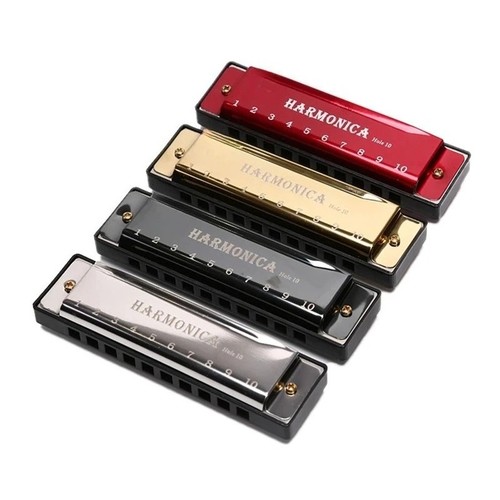 Hole diatonic harmonica key - harmonica,