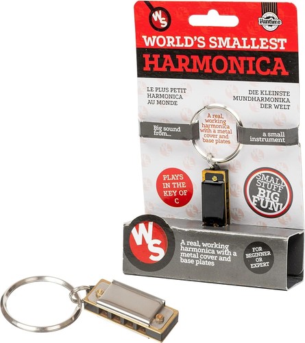 World smallest harmonica - world's,