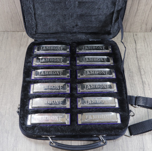 Jambone diatonic harmonica set - jambone,