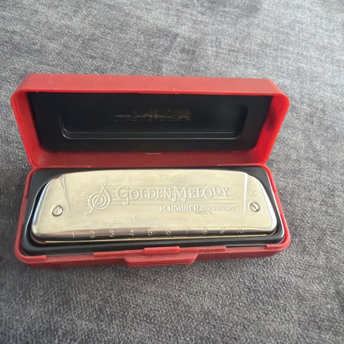 Hohner golden melody harmonica - melody,