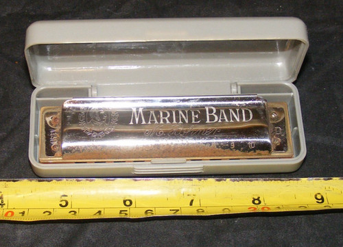 Vintage harmonica mouth organ - harmonica,