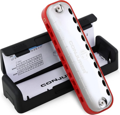 Blues harmonica key - harmonica, c