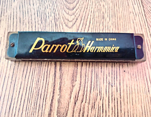 Parrot diatonic harmonica key - diatonic,